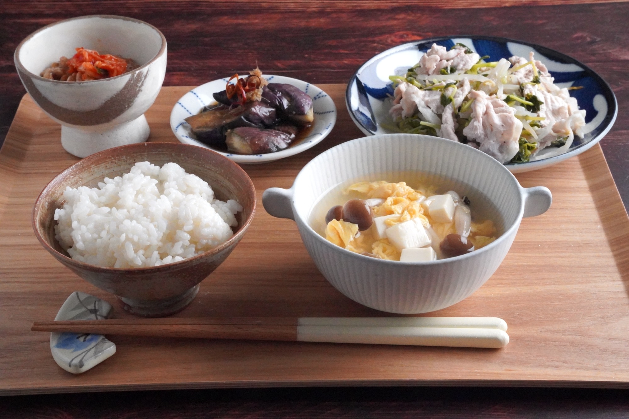 もやしと豆苗の豚肉蒸し献立まとめ