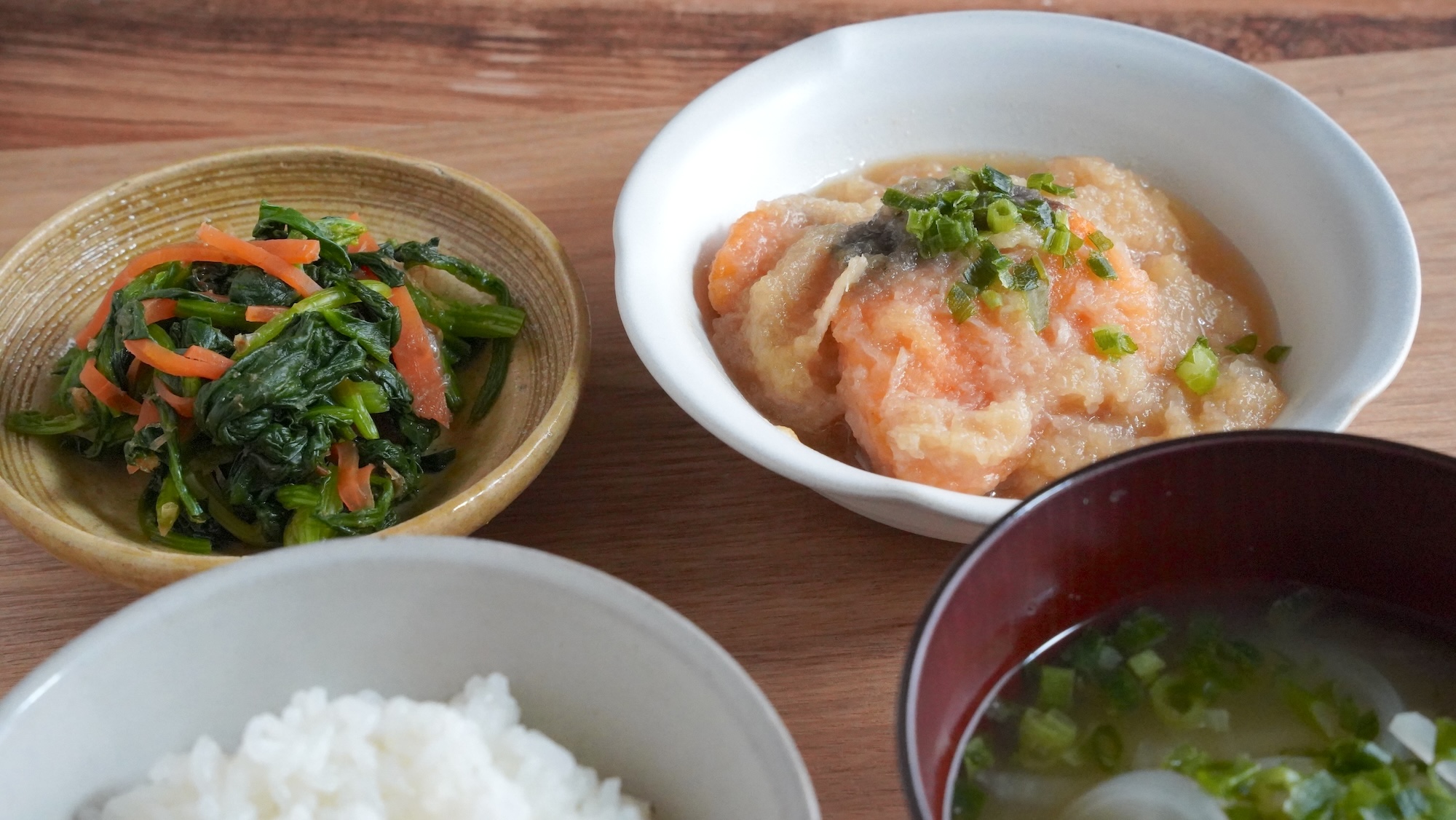 鮭のおろし煮