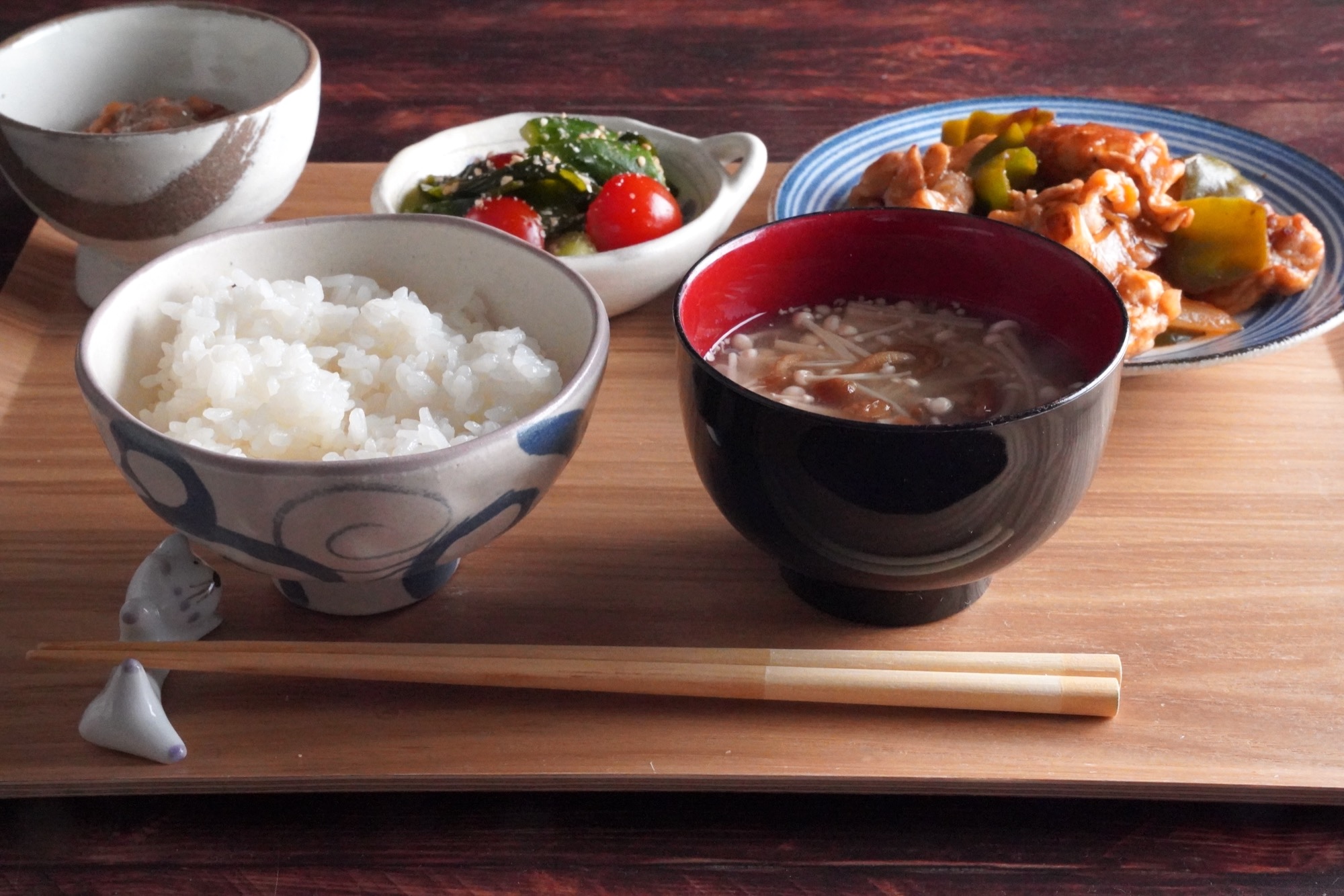 ピーマンと豚のケチャップ炒め献立まとめ