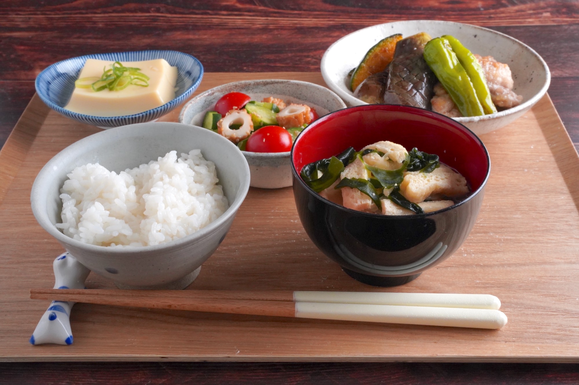 鶏と夏野菜の焼き浸し献立まとめ