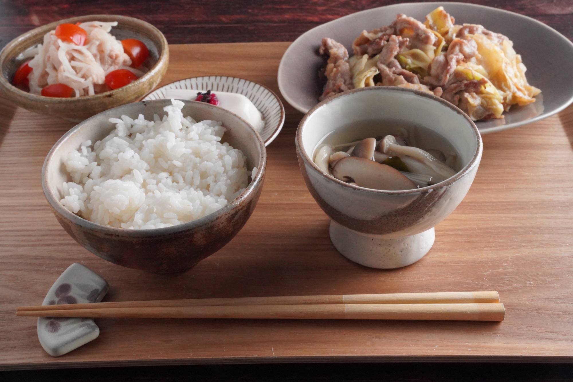 豚とキャベツの味噌炒め献立まとめ