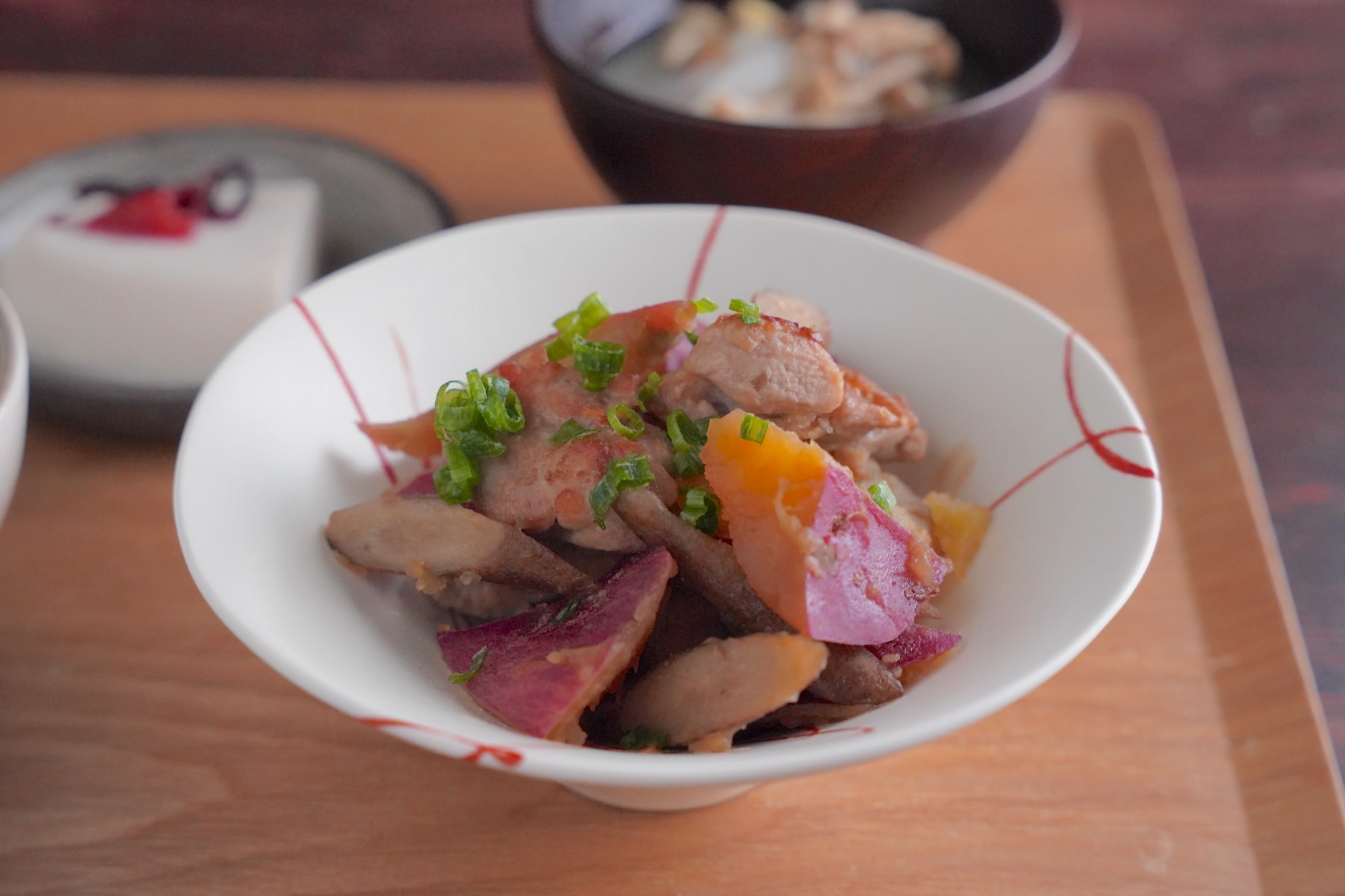 ごぼうとさつまいもの甘辛煮