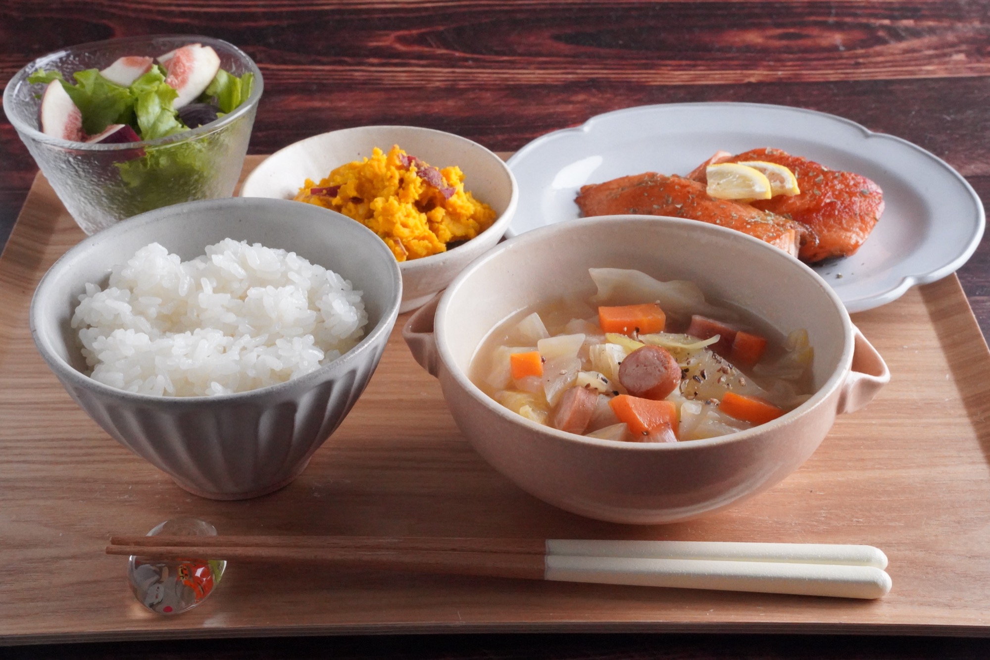 鮭のレモンバターソテー献立まとめ