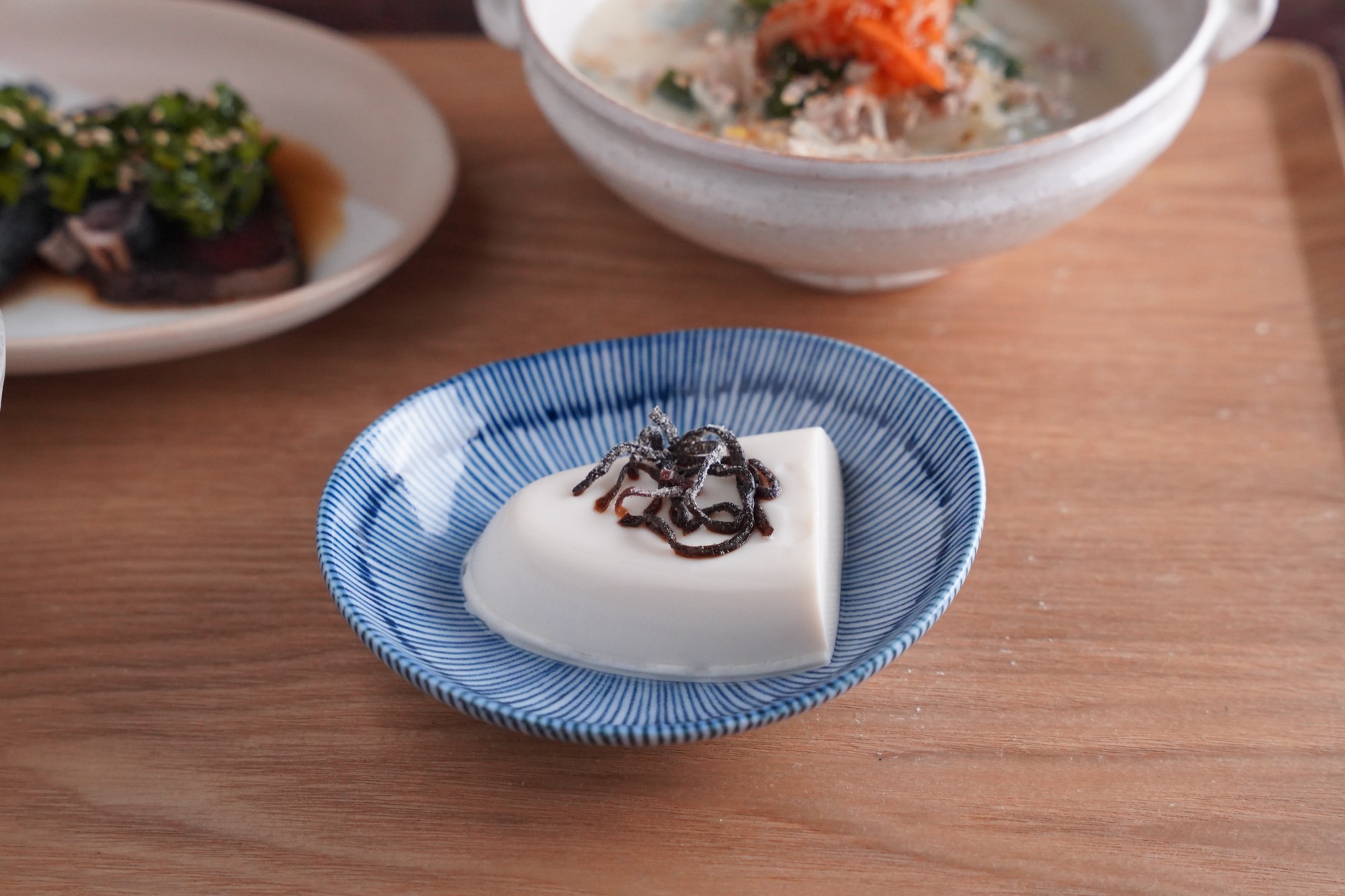 塩昆布の冷奴