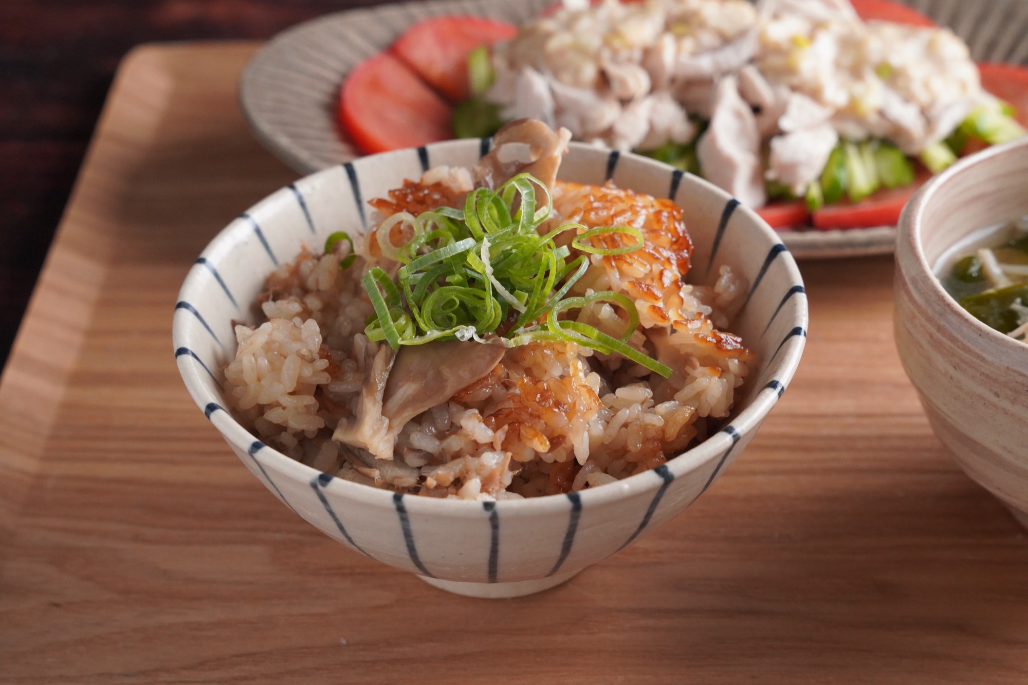 舞茸とツナの炊き込みごはん